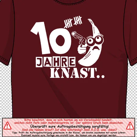 10 Jahre Knast