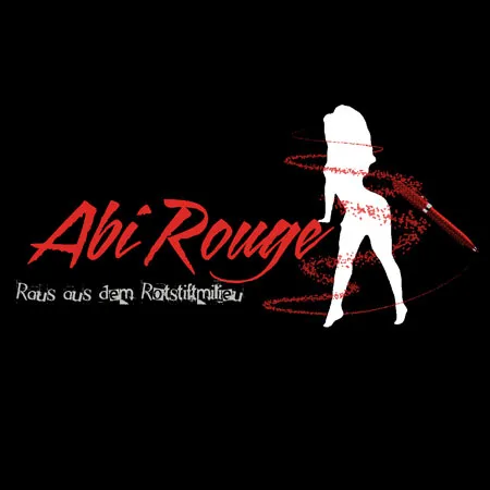 Abi_Rouge_Text_und_Silhouette Abi Rouge - Raus aus dem Rotstiftmilieu design