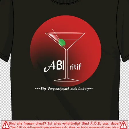 Abi_T_Shirt_Design_Martini_Glas ABIritif - Ein Vorgeschmack aufs Leben design
