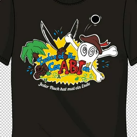 schwarzes_tshirt_mit_piratencomic_design Carabian design