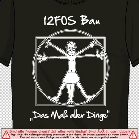 schwarzes_t_shirt_mit_vitruvianischem_mann_motiv FOS 12 das Mass aller Dinge design