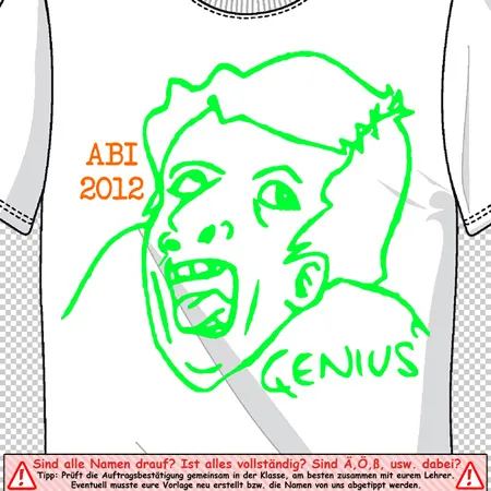 t_shirt_design_abi_2012 Abi 2012 - Genius! design