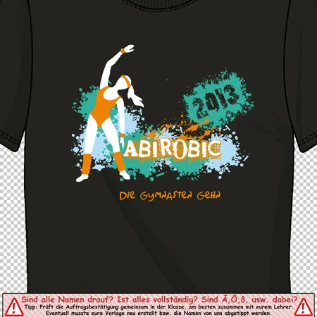 Abirobic die gymnasten gehn