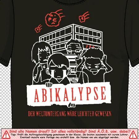 Abikalypse - der Weltuntergang wäre leichter gewesen!