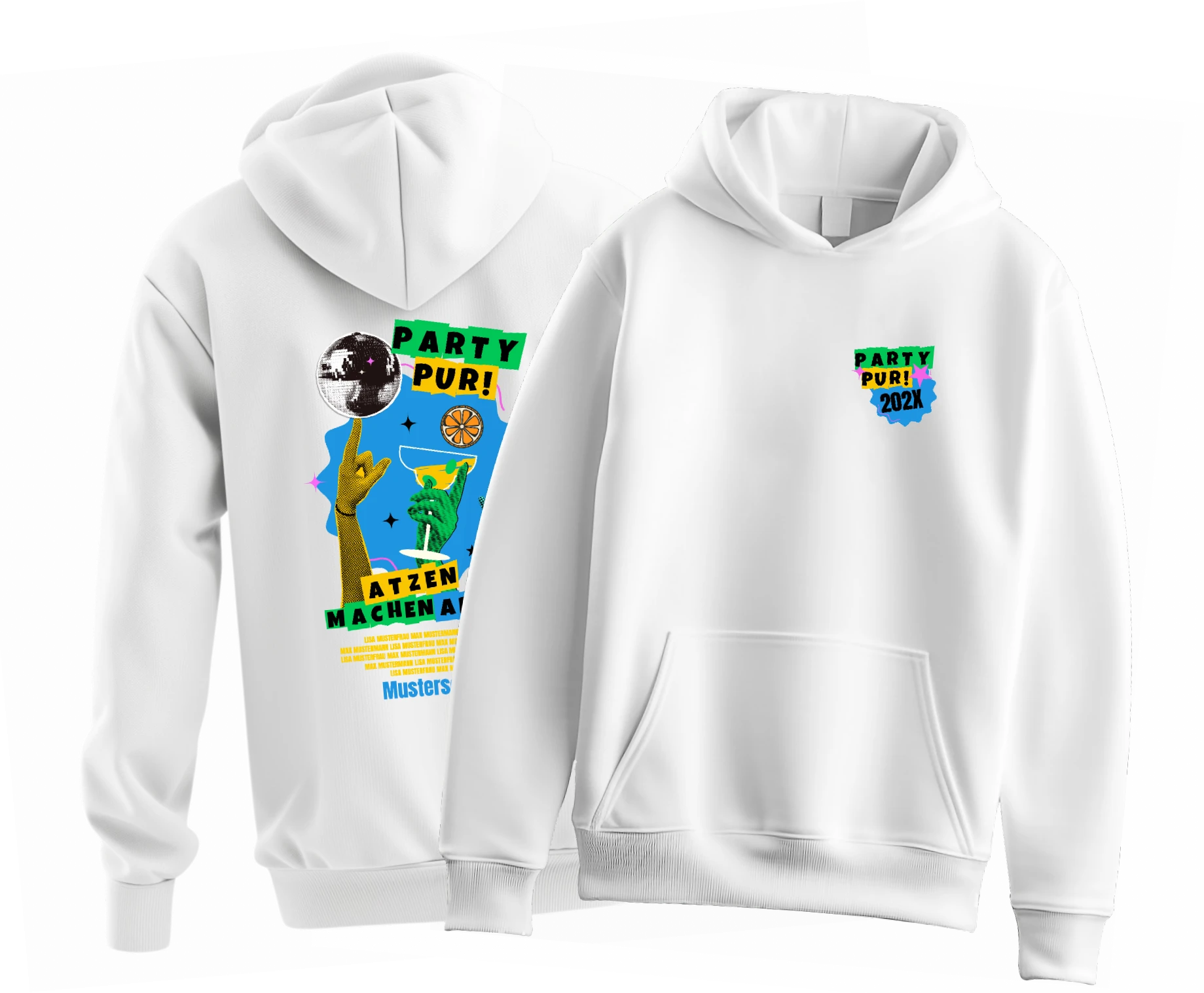 Party Pur Spiegelkugel design