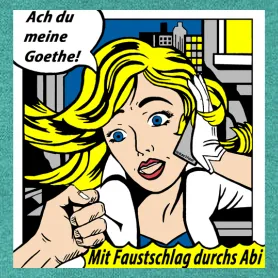 comic_stil_schulstress Mit Faustschlag durchs Abi design