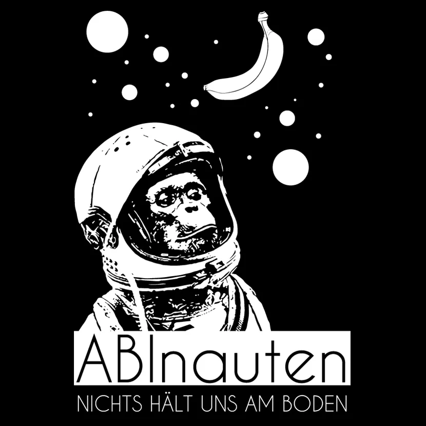 affe_im_weltraum_mit_banane Nichts hält uns am Boden design