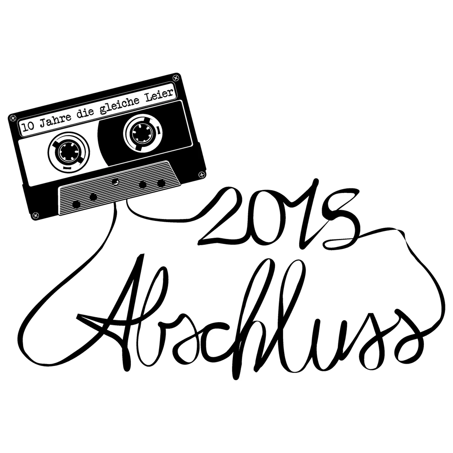 kassette_und_schriftgrafik_2018_10jahre Tape design