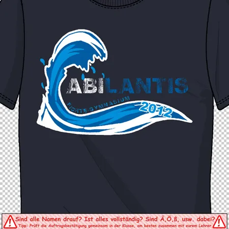 schul_t_shirt_design_welle_2012 Abilantis design