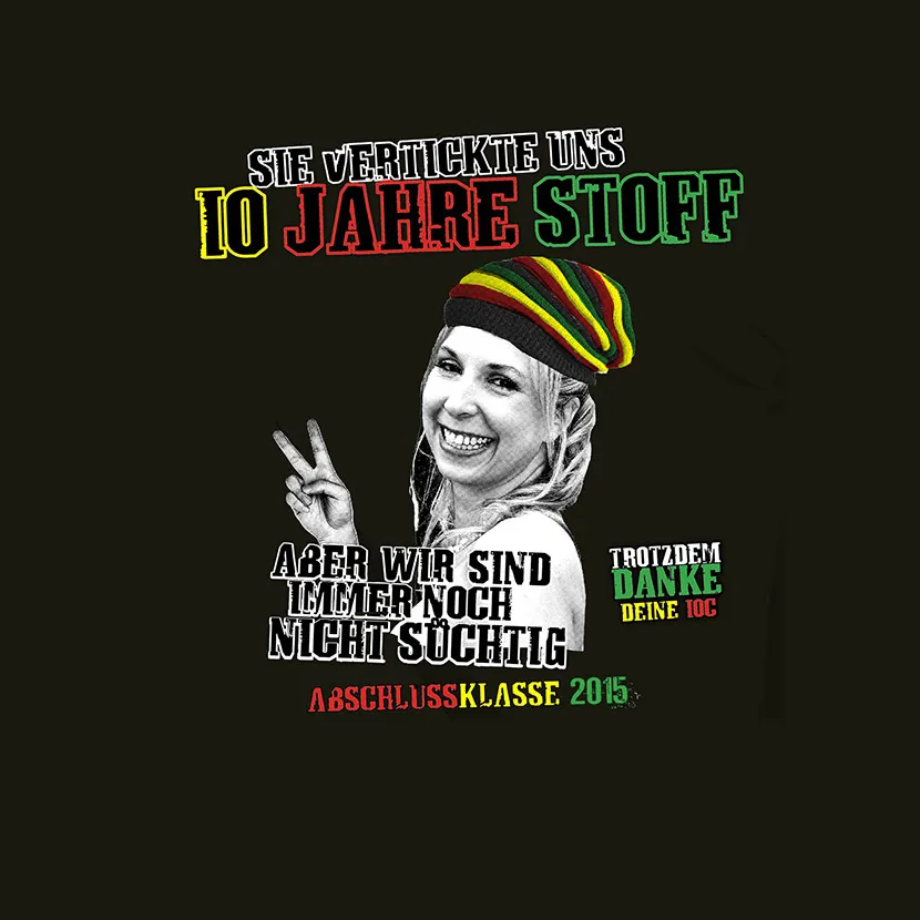 Sie vertickte uns 10 Jahre Stoff aber wir sind immer noch nicht süchtig